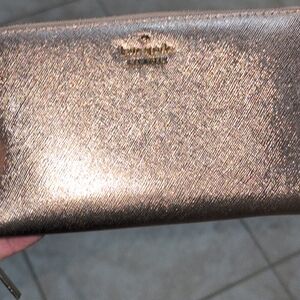Kate Spade Metallic Gold Wallet